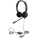 Гарнитура Jabra Evolve 20 Stereo UC, USB C/A adapter, (4999-829-269)